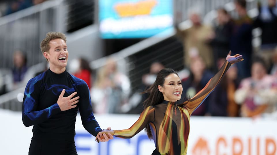 Figure skating Ice dancers Chock and Bates' love for sport fueling