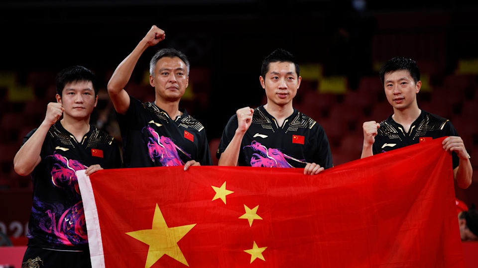 MA Long Wins Historic Fifth Olympic Gold In Team Table Tennis Final