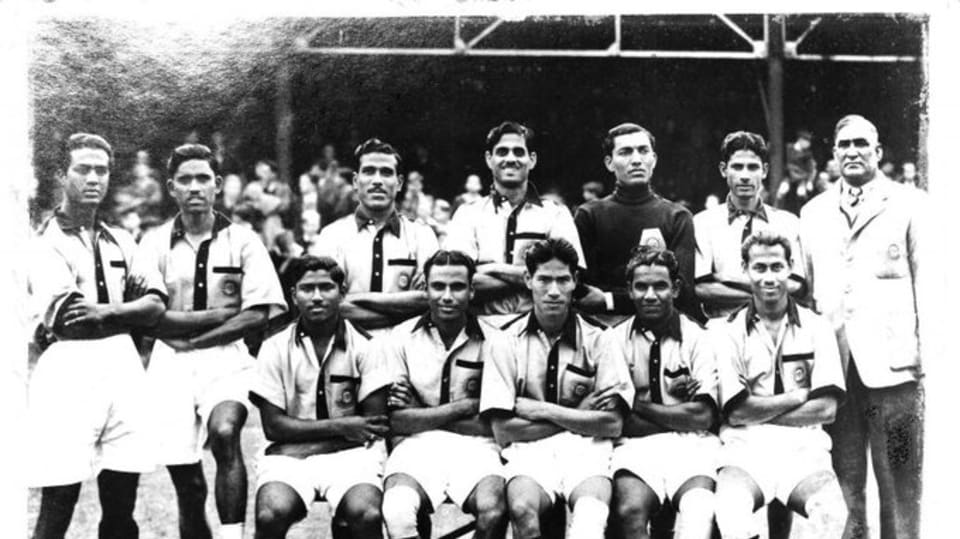 1952 football world cup india team