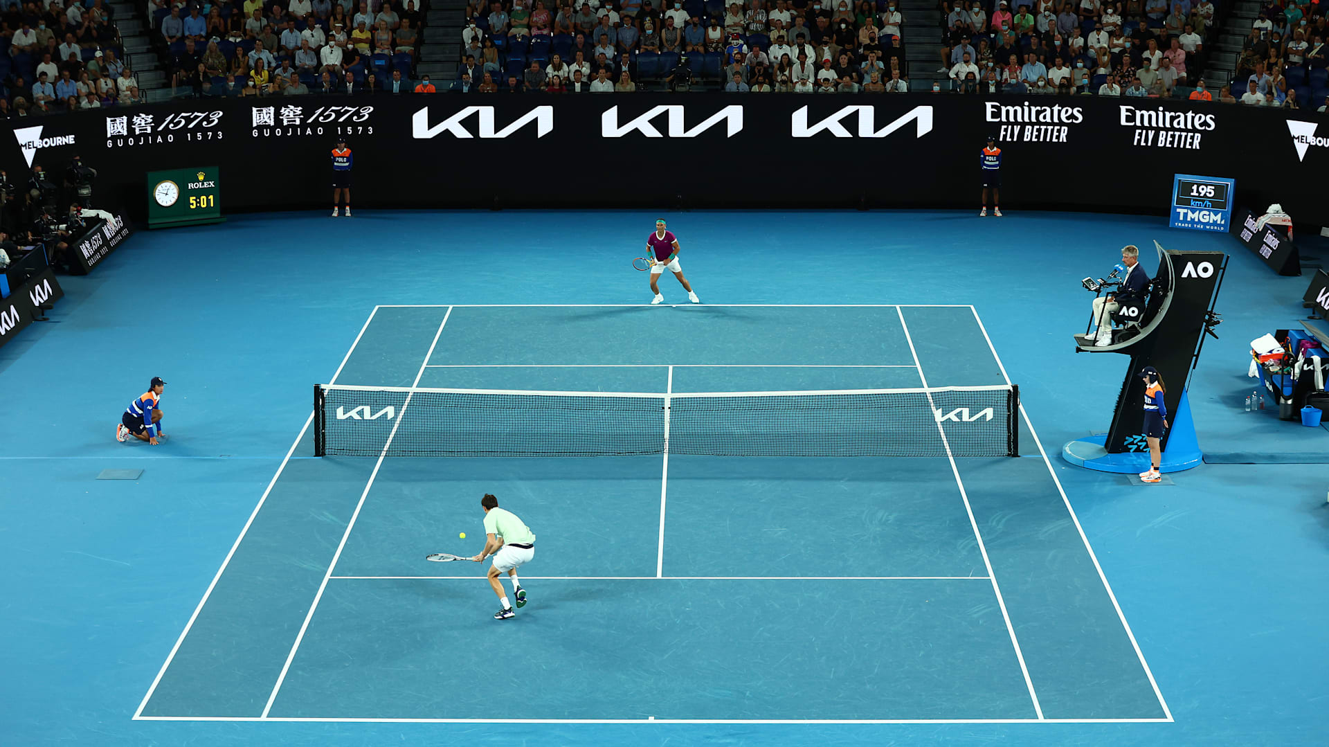What are 3 things you Cannot do in tennis?