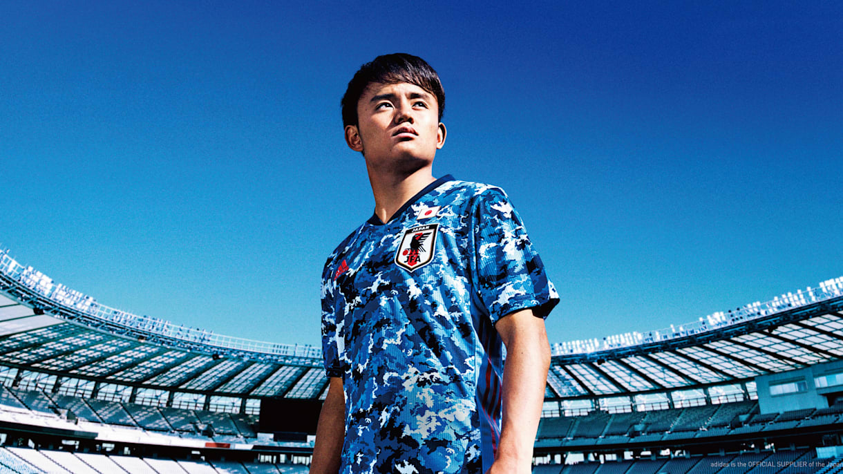 サッカー日本代表、新ユニフォームを発表...東京五輪で着用