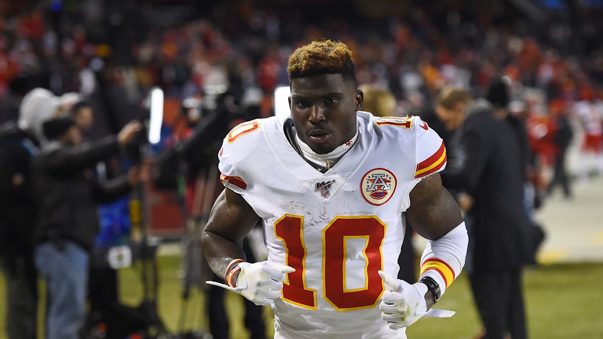 NFL Wide Receiver Tyreek Hill Wants to Run in Olympics