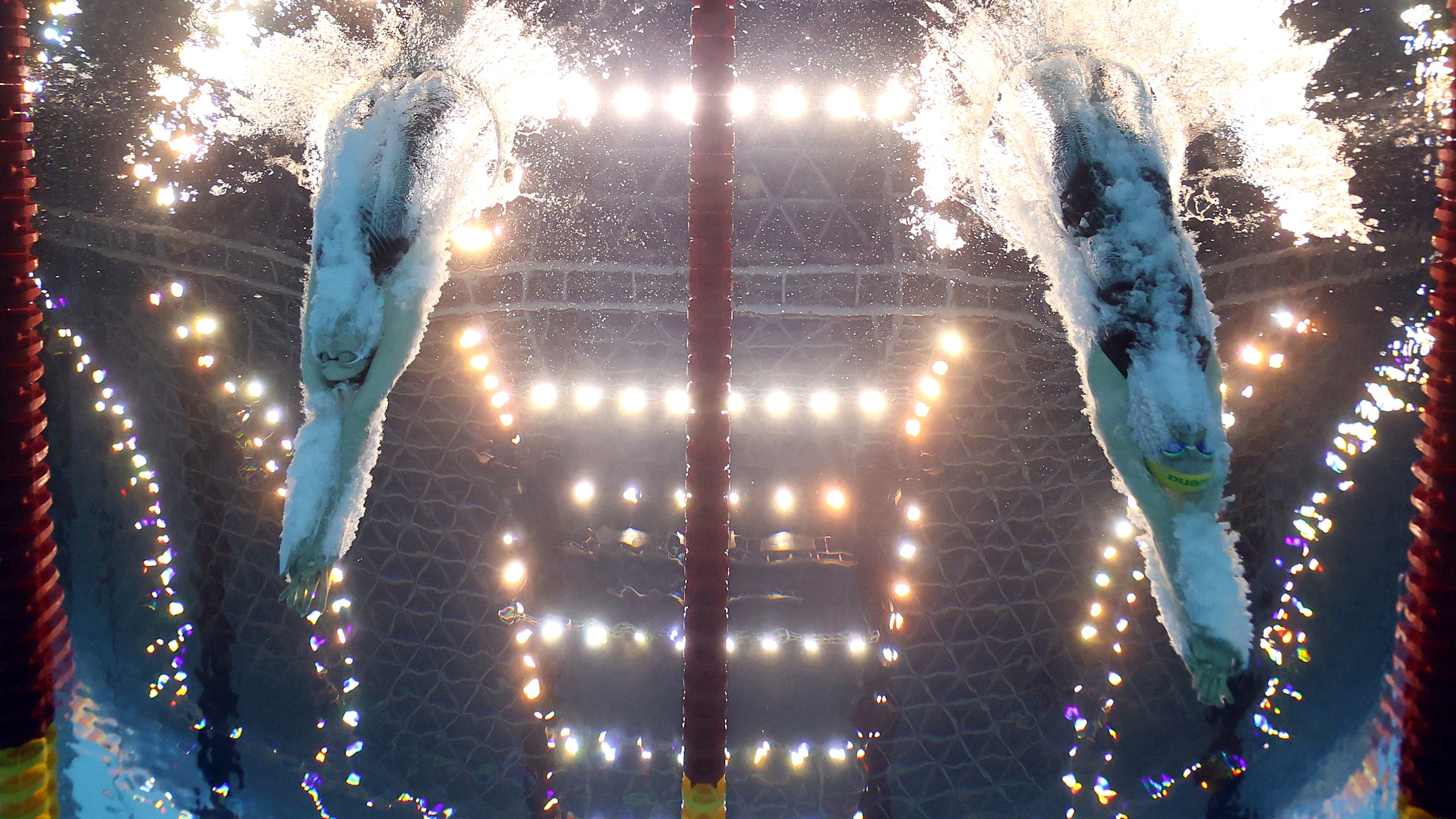 世界水泳福岡 2023 ニコン Nikon メガホン バック