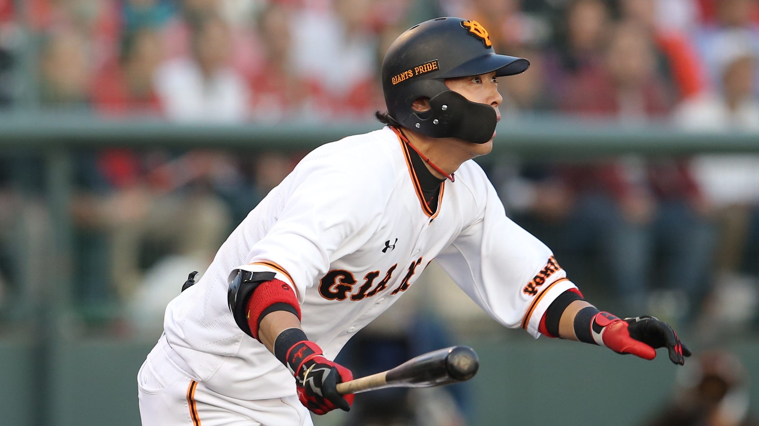 亀井義行 バッティング手袋バッティンググローブ巨人亀井選手