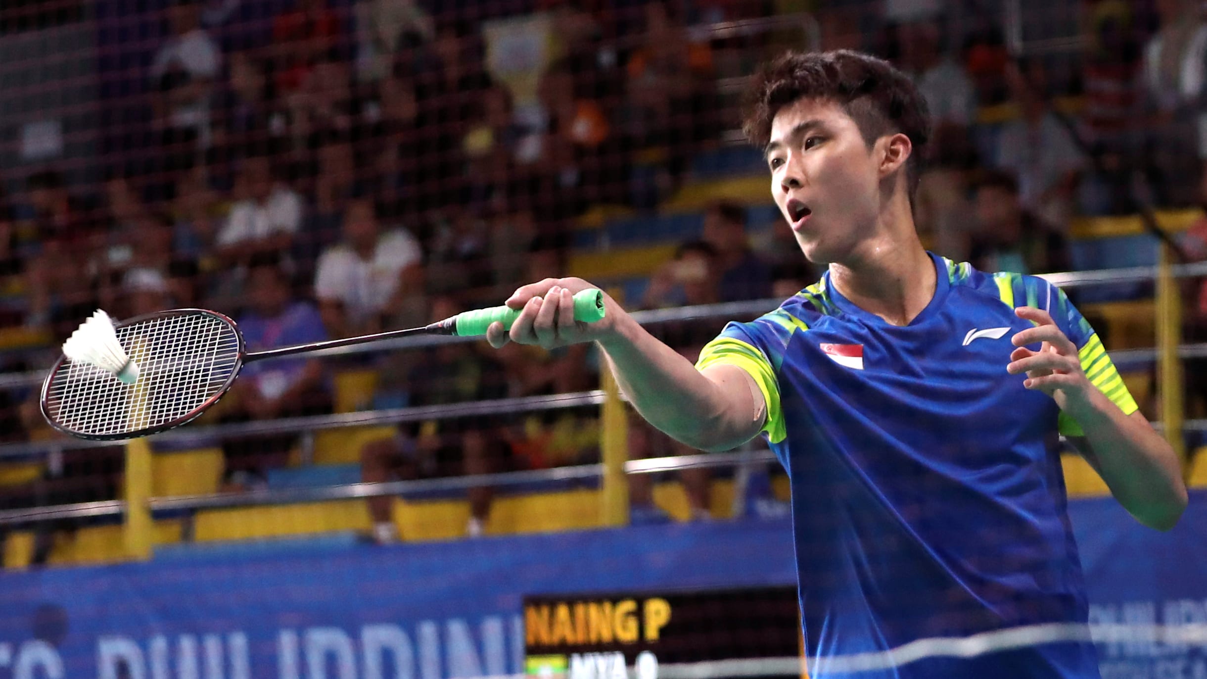 Loh Kean Yew Badminton world champ eases through at India Open
