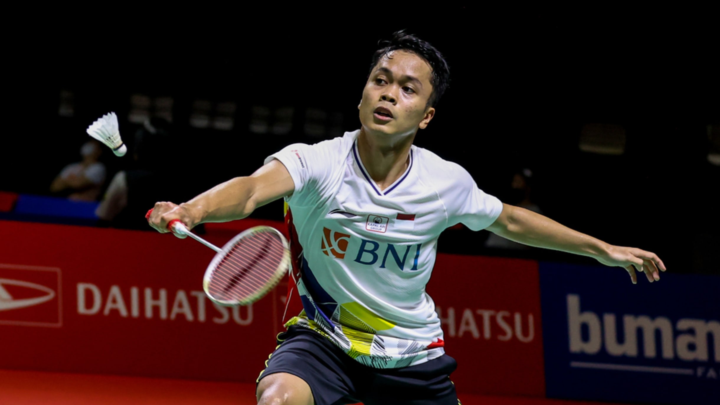 Anthony Ginting eliminated from Indonesia Masters 2021 as Jonatan Christie and Viktor Axelsen through to second round