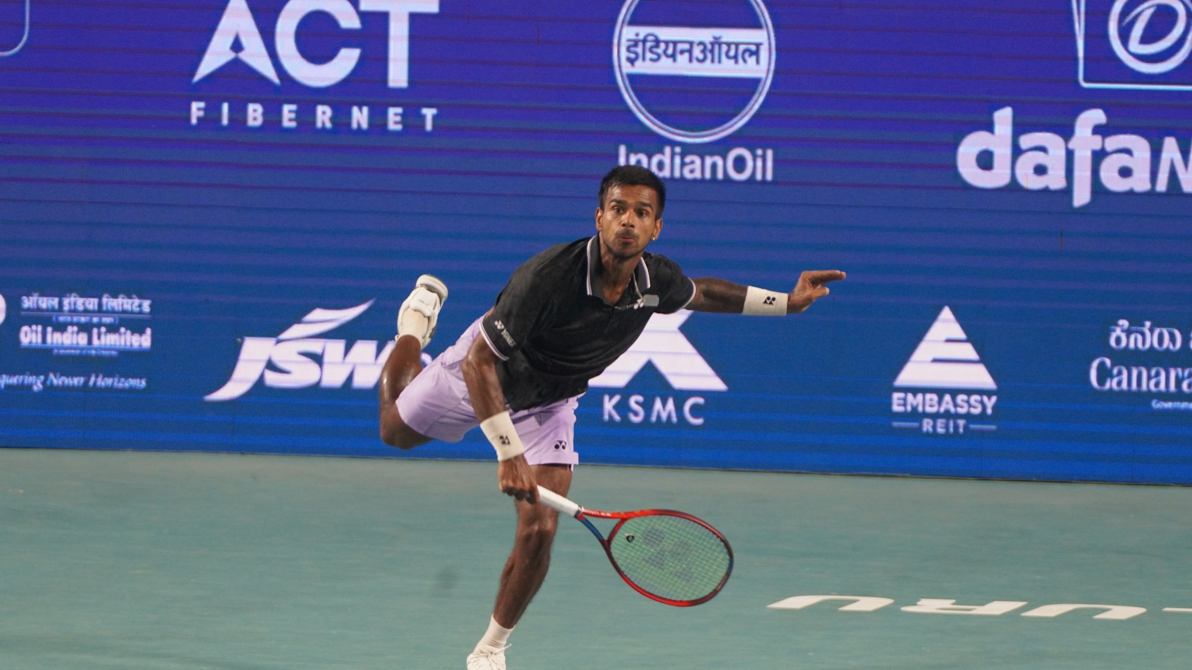 Bengaluru Open 2023 tennis Sumit Nagal advances to second round