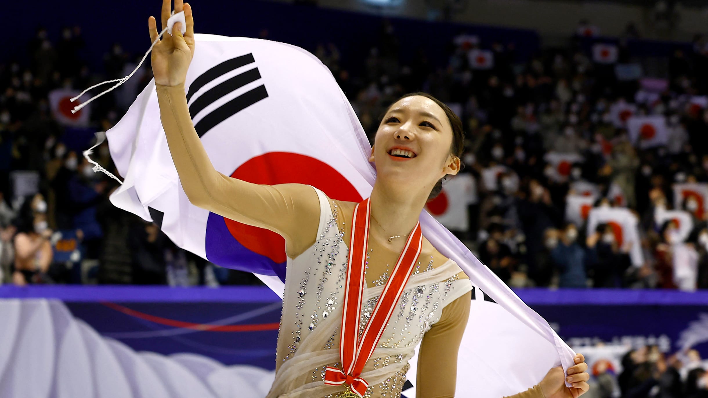 ISU GP of Figure Skating 2022-23 NHK Trophy Day 2 Kim Yelim holds off Sakamoto Kaori for victory