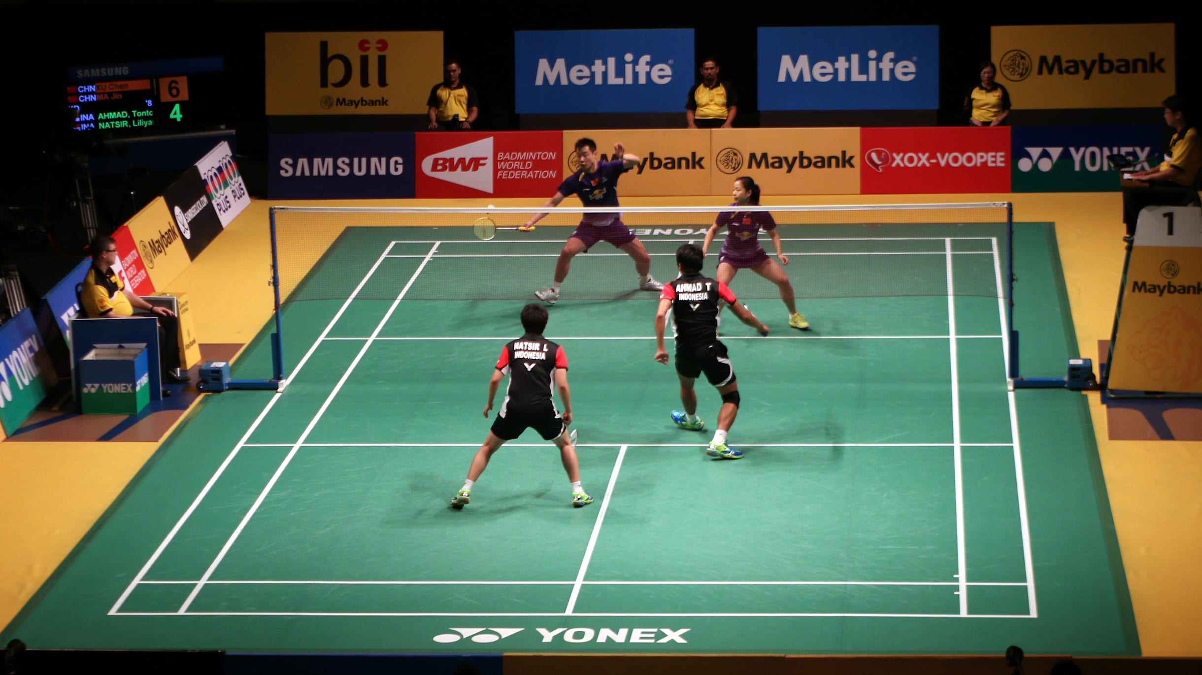 Sicilië hemel Afkeer Badminton court: Markings, size and all you need to know