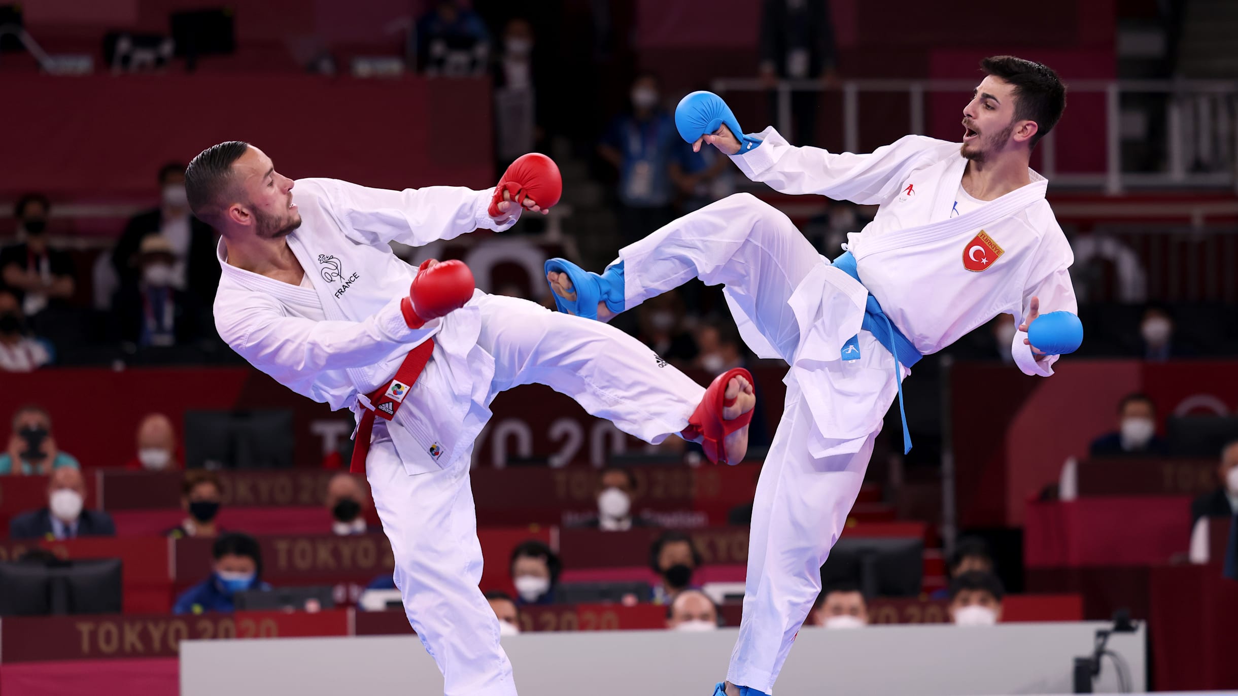 Steven Da Costa, the 'Petit Prince', is first man to win historic Olympic  gold medal in karate debut at Tokyo 2020