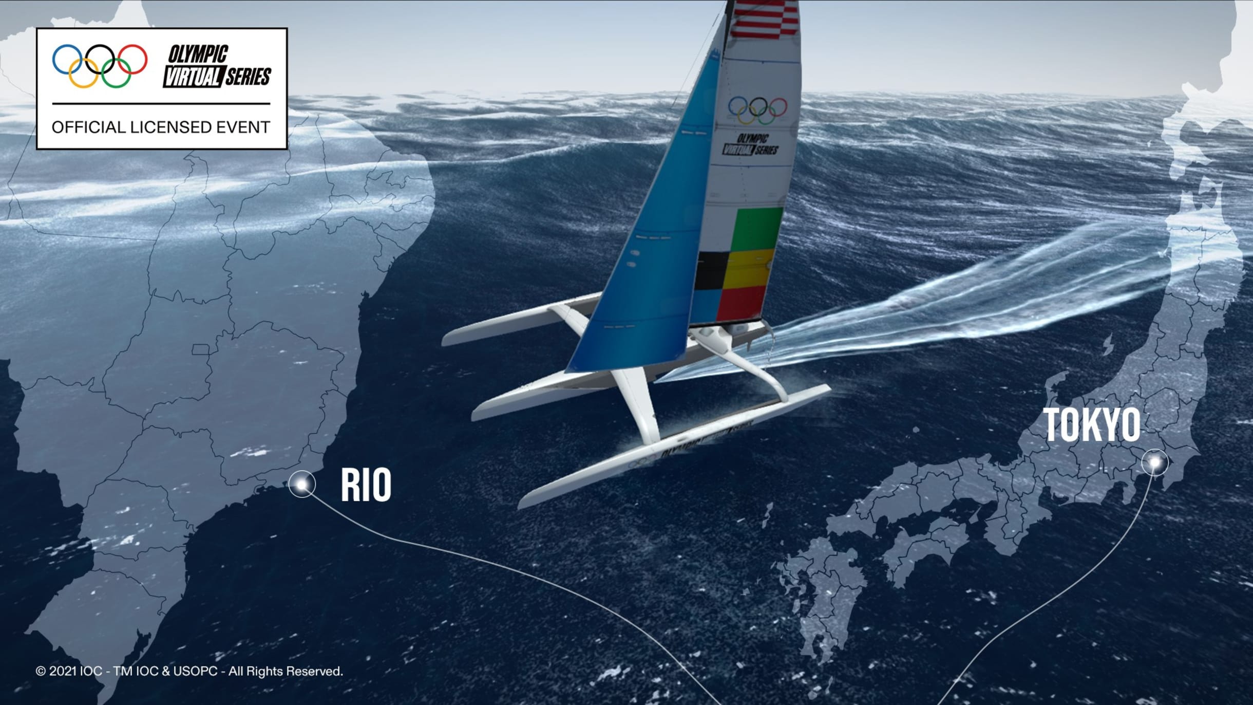 Olympic Virtual Series Sailing Event