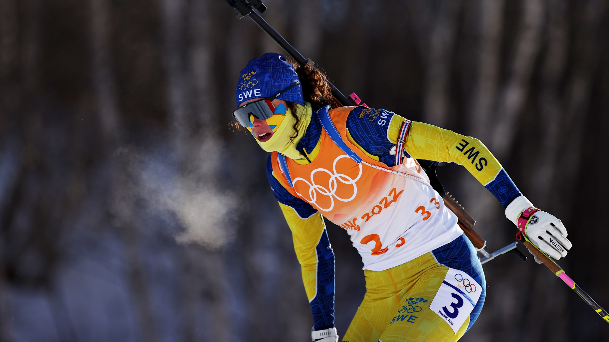 Medals update Sweden wins first womens 4x6km relay gold in Beijing 2022 biathlon