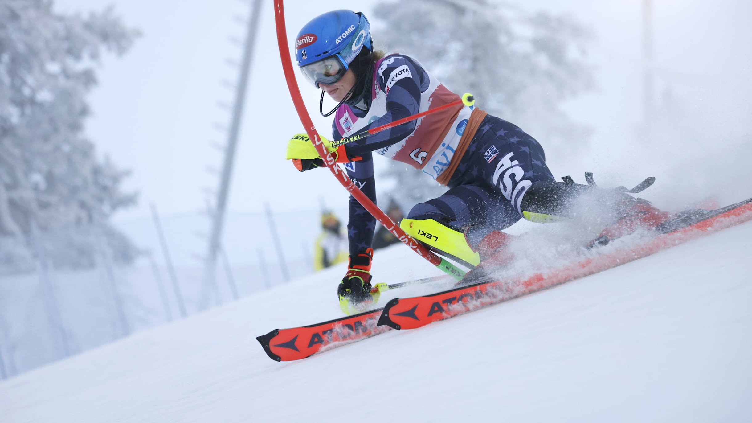 Slalom Alpine Skiing