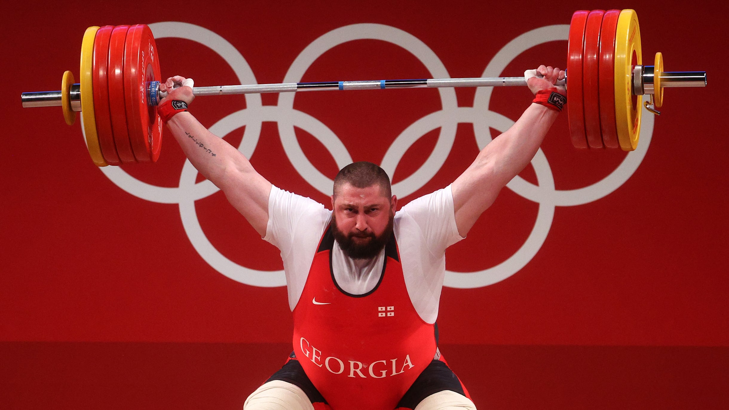 1976 Olympic Games Weightlifting Clipart