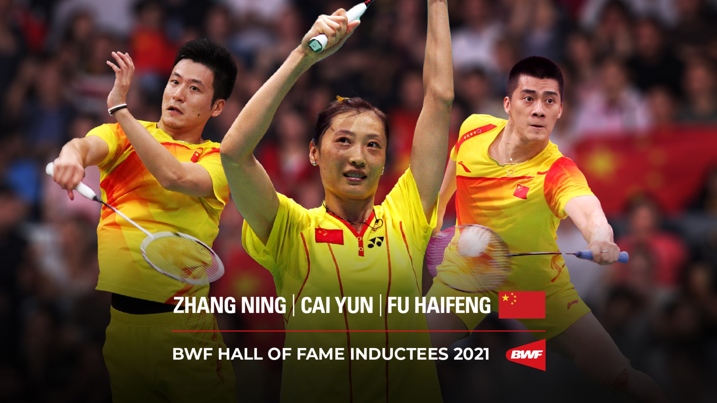 Legendary Chinese badminton players inducted into the BWF Hall - badminton players: Những ngôi sao vô địch cầu lông Trung Quốc đã được bổ nhiệm vào Hội đồng Cầu Lông Thế giới - một niềm tự hào cho toàn bộ ngành công nghiệp. Hãy chiêm ngưỡng vẻ đẹp và sức mạnh của các vận động viên đã đạt được những thành tích phi thường trong thế giới cầu lông.