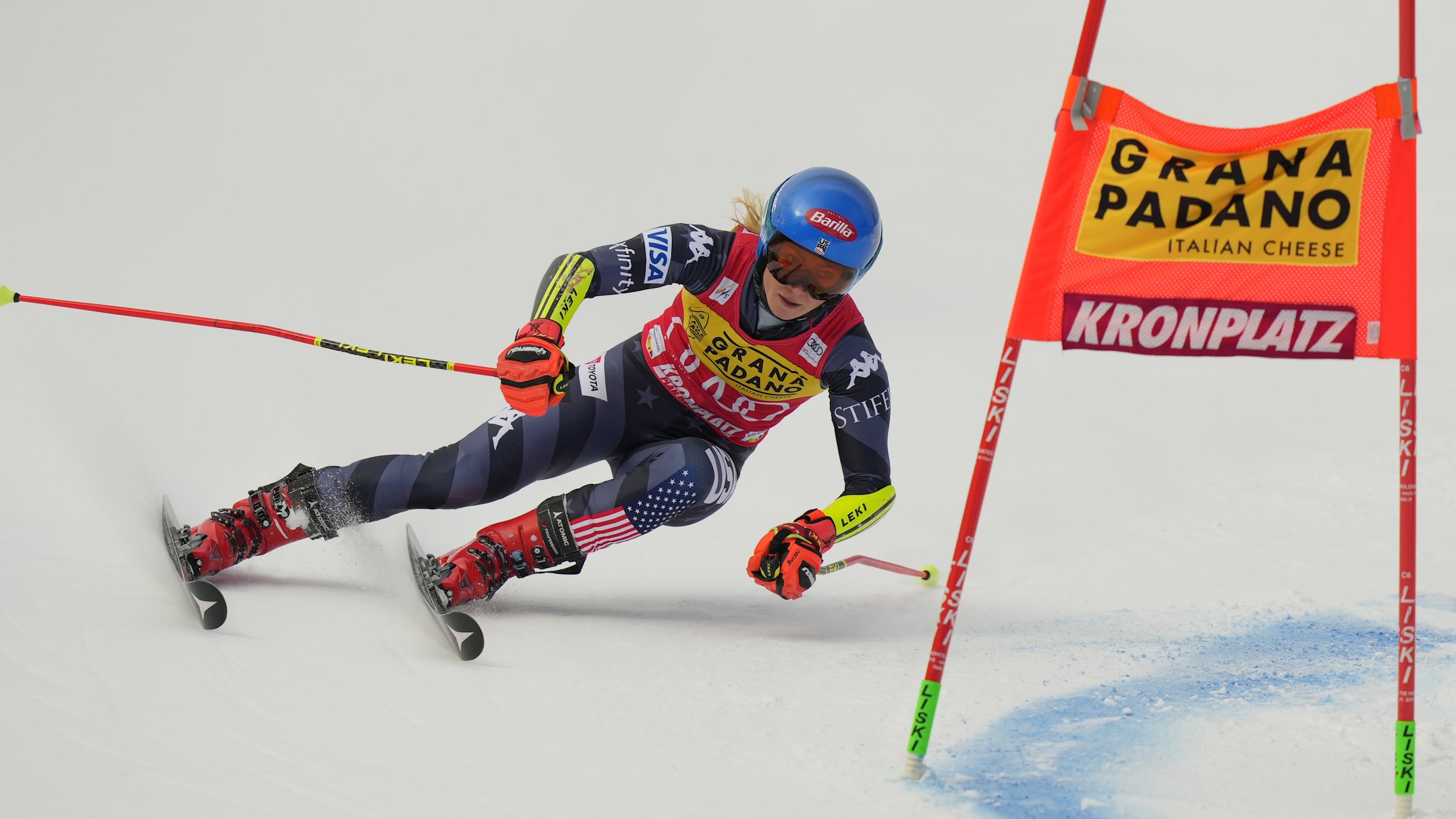 Mikaela Shiffrin continues Alpine Ski World Cup winning form with another Kronplatz giant slalom victory