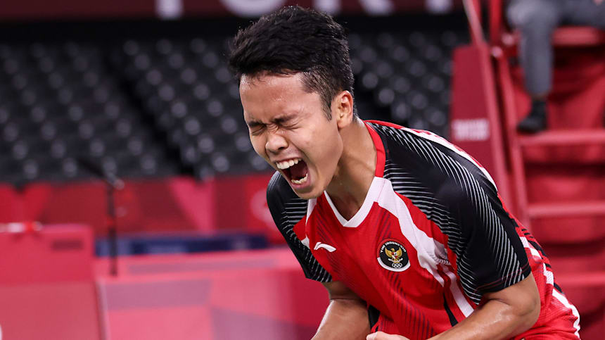 Badminton: Indonesia's Anthony Ginting into Olympic semi-finals