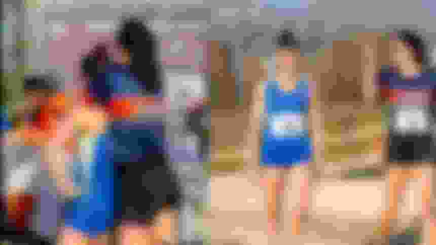 Alice Sottero ed Elena Micheli durante il Campionato Italiano 2023