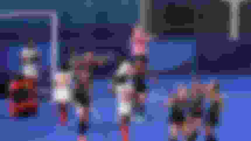 Barrionuevo second goal v India SF