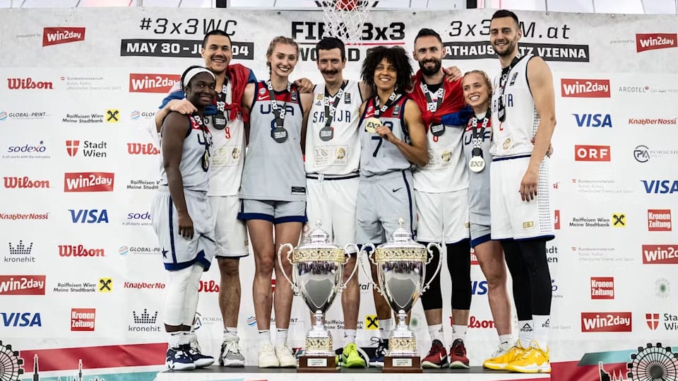 2023 FIBA 3x3 World Cup Serbia defend men's title as USA take women's