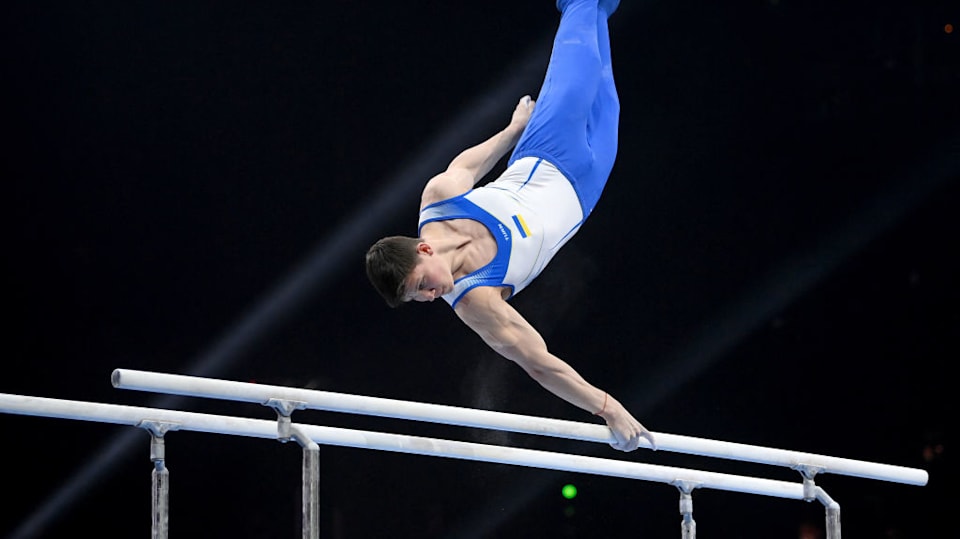 Как называются брусья спортивной гимнастике мужской программе