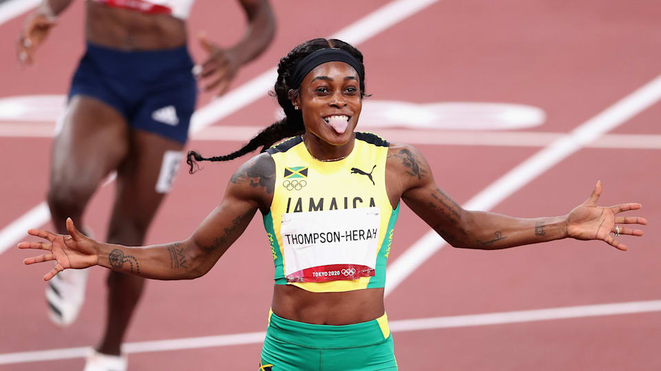 Elaine ThompsonHerah aiming to break 100m world record this season