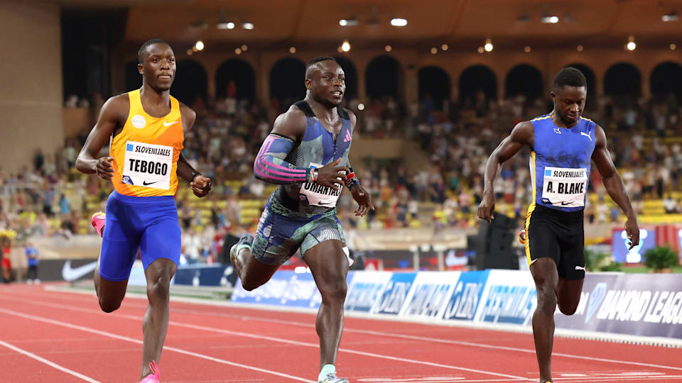 Monaco Diamond League 2023 Kenya's Ferdinand Omanyala wins men's 100m