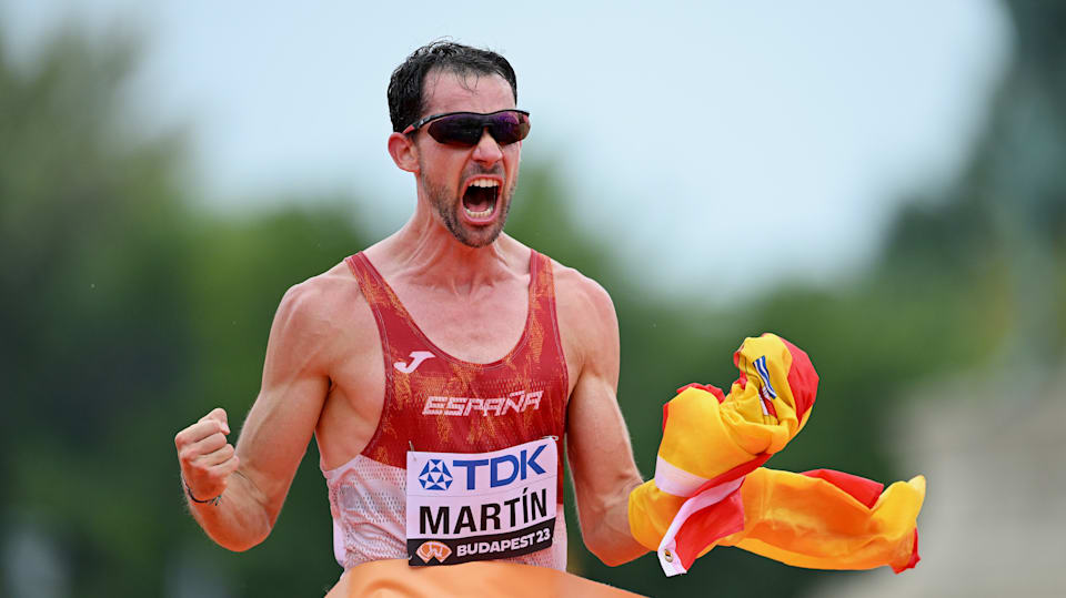 Mundial de Atletismo 2023 el español Álvaro Martín se proclama campeón