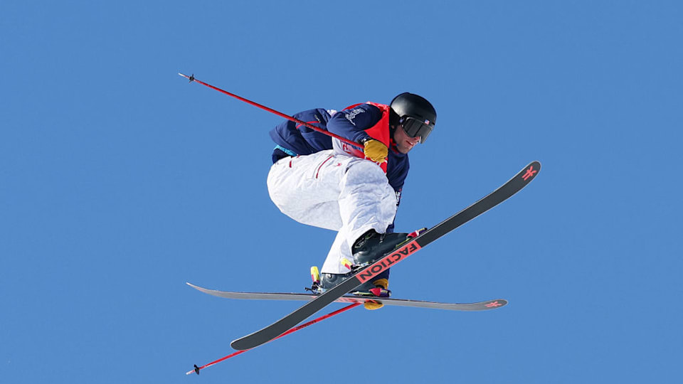 Alex Hall dominates for freeski slopestyle gold