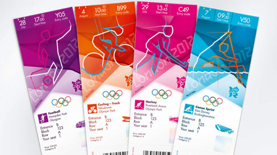London 2012 unveils ticket designs Olympic News