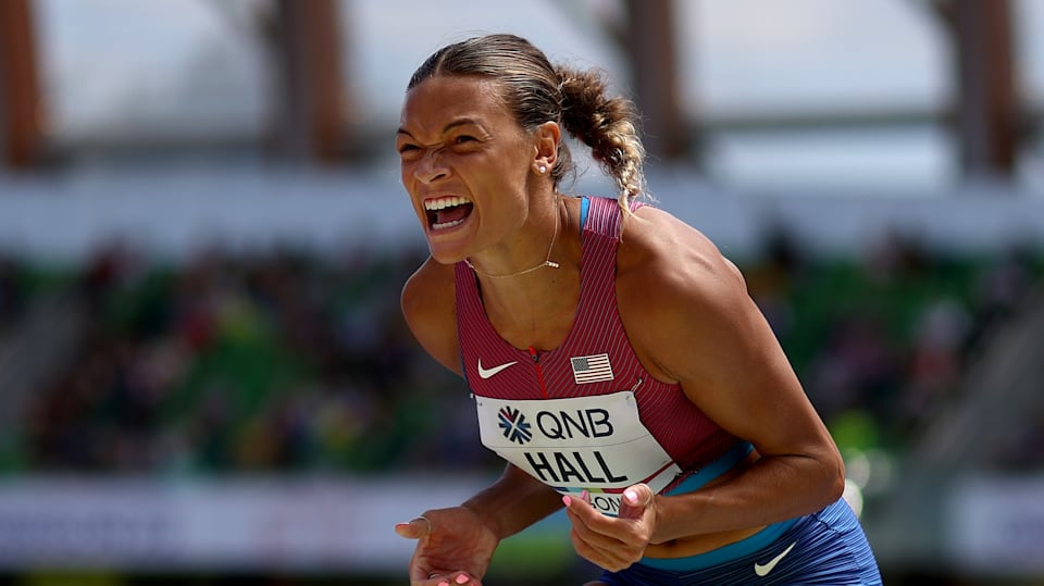 Athletics Heptathlon world medallist Anna Hall aims to be "best ever