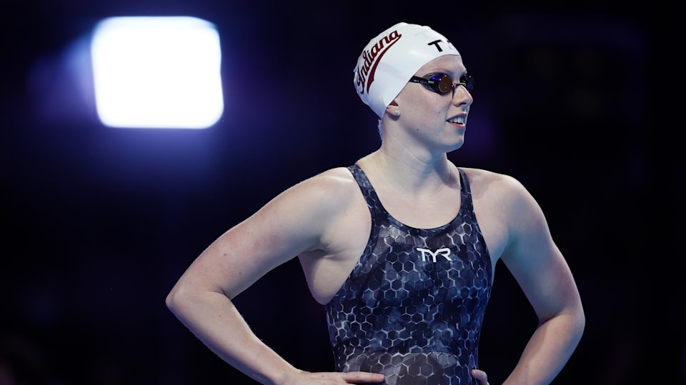 Lilly King is easing into 'veteran' role on U.S. Olympic swim team for