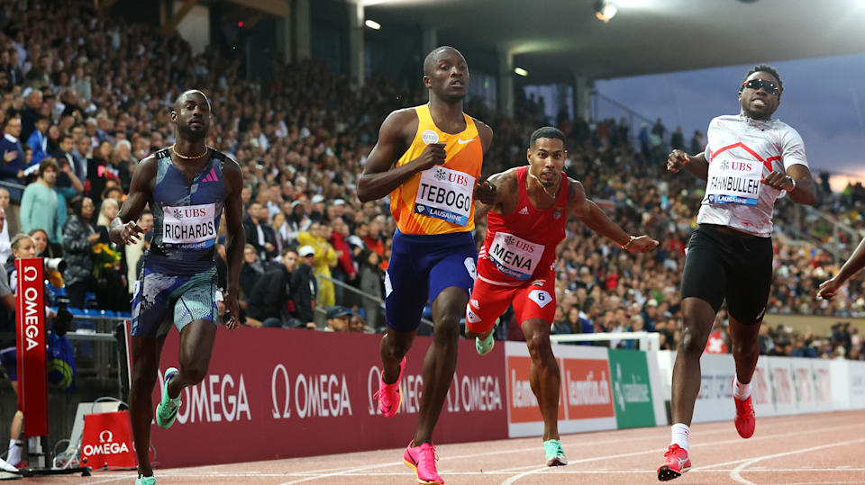 Lausanne Diamond League 2023 Letsile Tebogo takes men's 200m as De