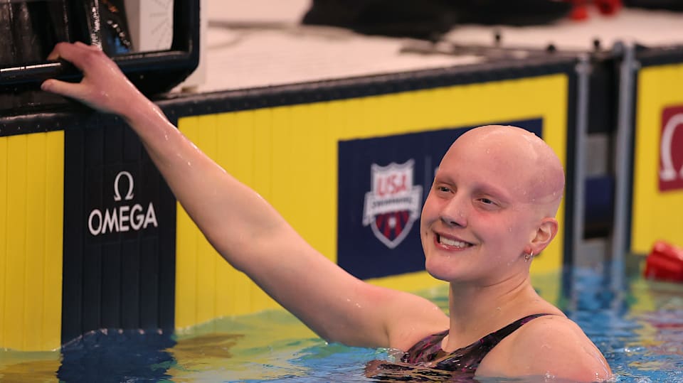 U.S. swimmer Leah Hayes: Embracing who you are