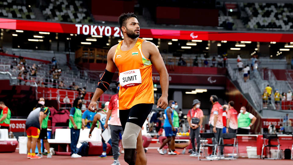 Tokyo Paralympics Sumit Antil wins javelin gold with new world record