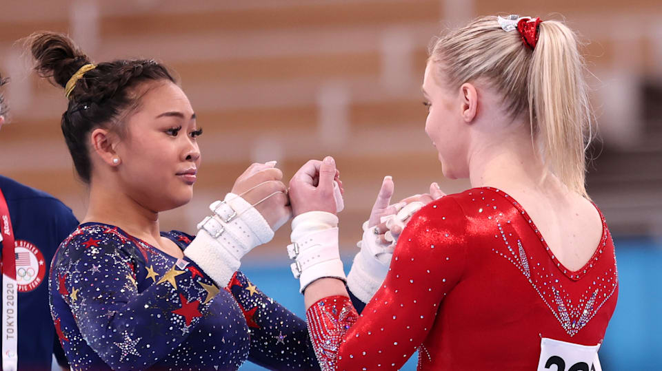 Gymnastics Weekly News Jade Carey, Suni Lee lead NCAA allaround