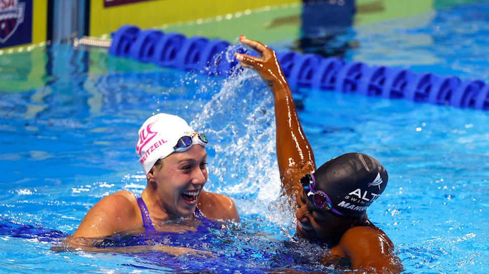 Results from the USA Olympic Swimming Trials