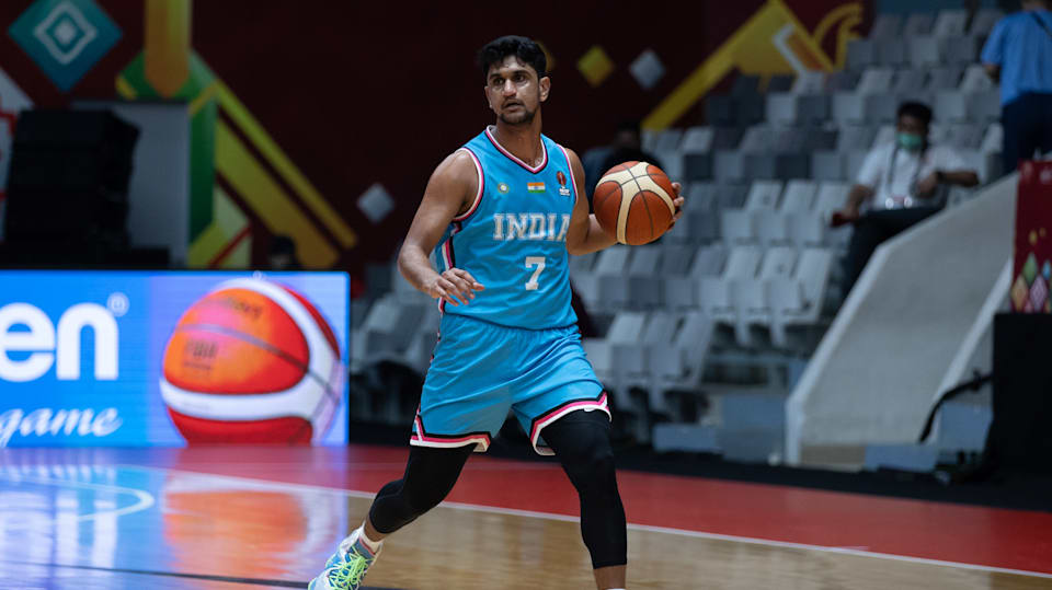 FIBA Olympic PreQualifying basketball tournament for Paris 2024 India