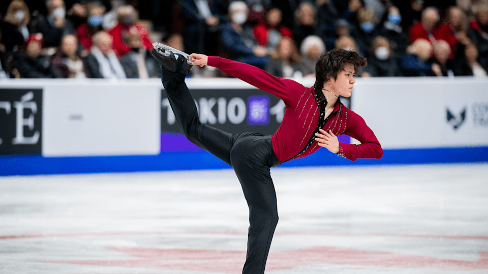 Figure skating Skate Canada 2022 Uno Shoma rallies to capture 7th