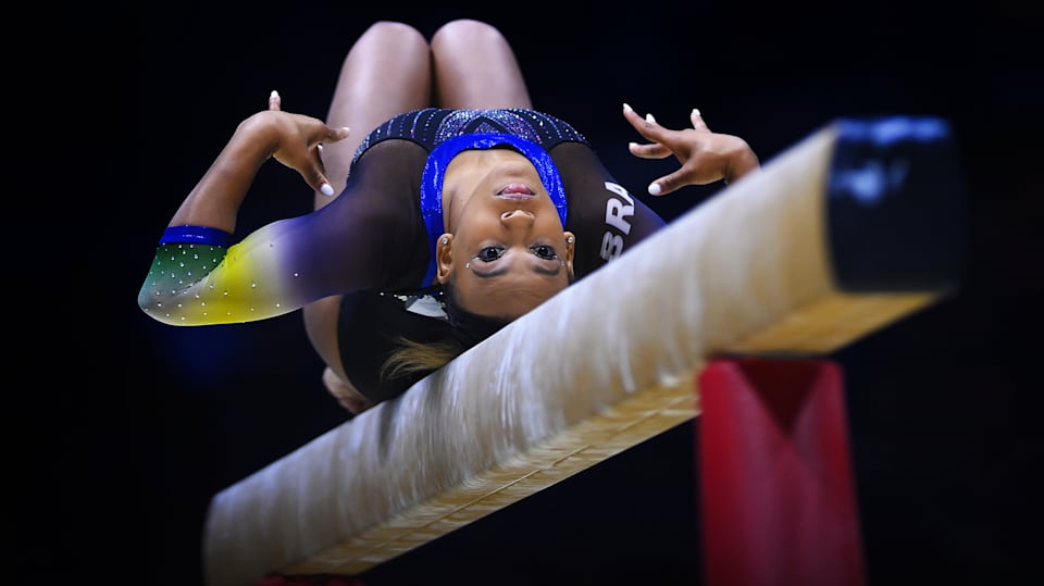 Brazilian gymnast Rebeca Andrade "If you want to make it happen, you