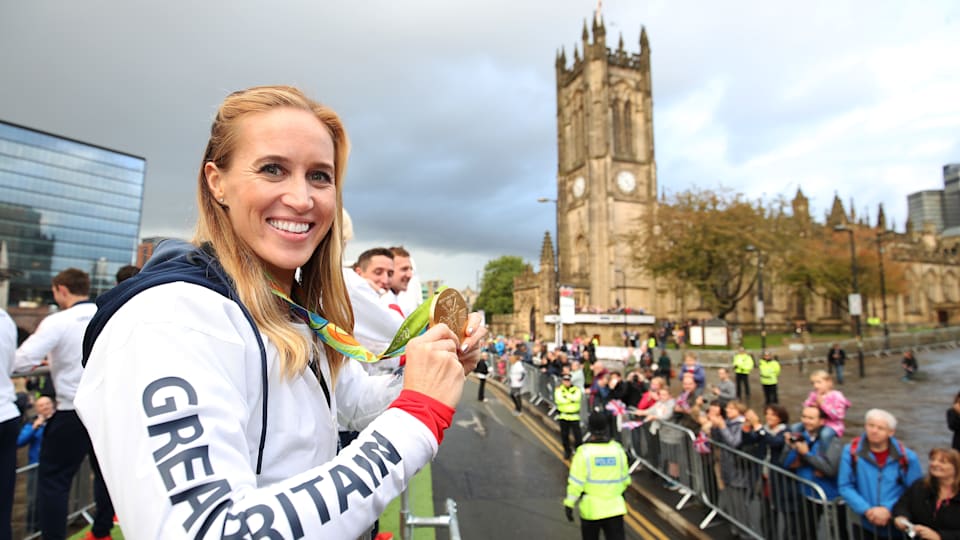 Rower Helen Glover aiming to make Olympic comeback after giving birth