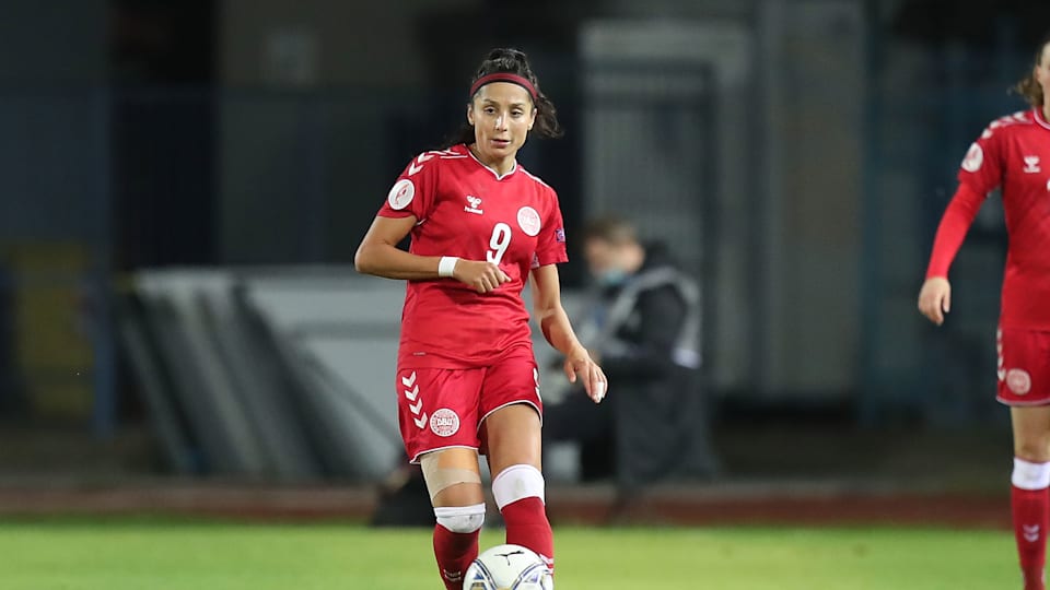 How Denmark striker Nadia Nadim How Denmark's striker Nadia Nadim ...