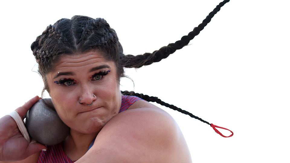 World shot put champion Chase Ealey on body image and mental health
