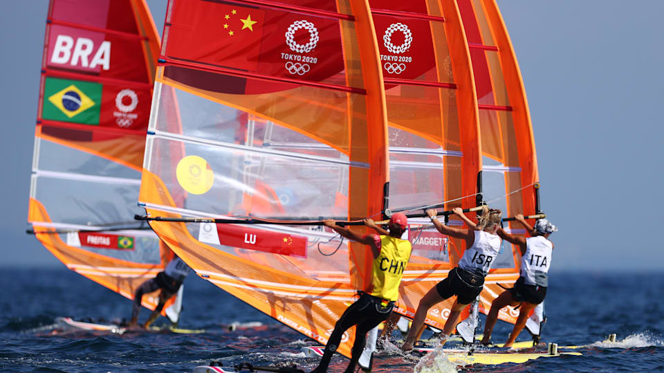 LU Yunxiu wins last women's windsurfing RSX Olympic title