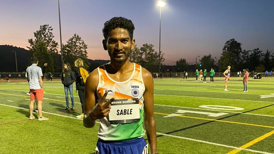 Avinash Sable breaks 5000m national record in USA meet