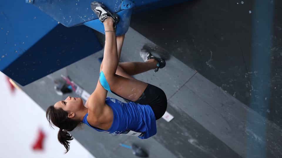 Meet French sport climber Oriane Bertone, who grew up on a remote