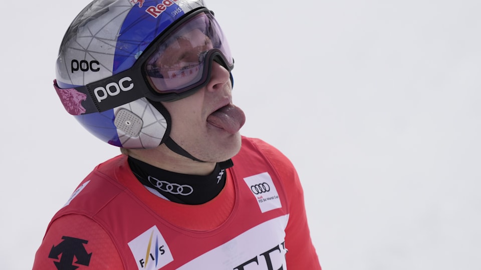 Alpine skiing: Marco Odermatt wins at Aspen to clinch Super G World Cup ...