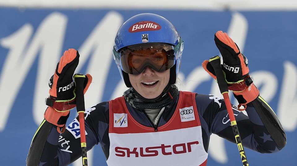 Mikaela Shiffrin Equals Ingemark Stenmarks World Cup Wins Record At The Are Giant Slalom Results