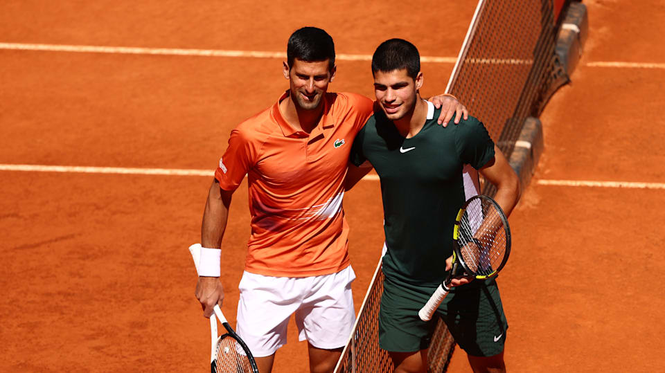 Carlos Alcaraz vs Novak Djokovic, French Open 2023 tennis semifinals