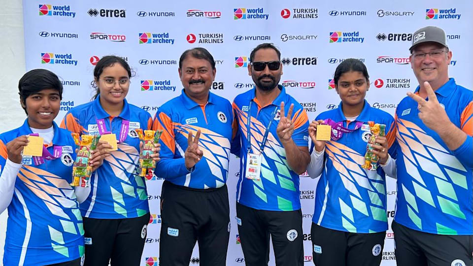 World Archery Championships 2023 Indian women’s compound team wins